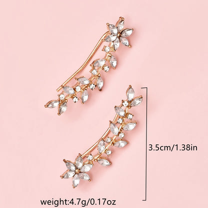Boho Earrings with Gold-tone