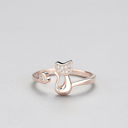 Vintage Ring with Gold-tone