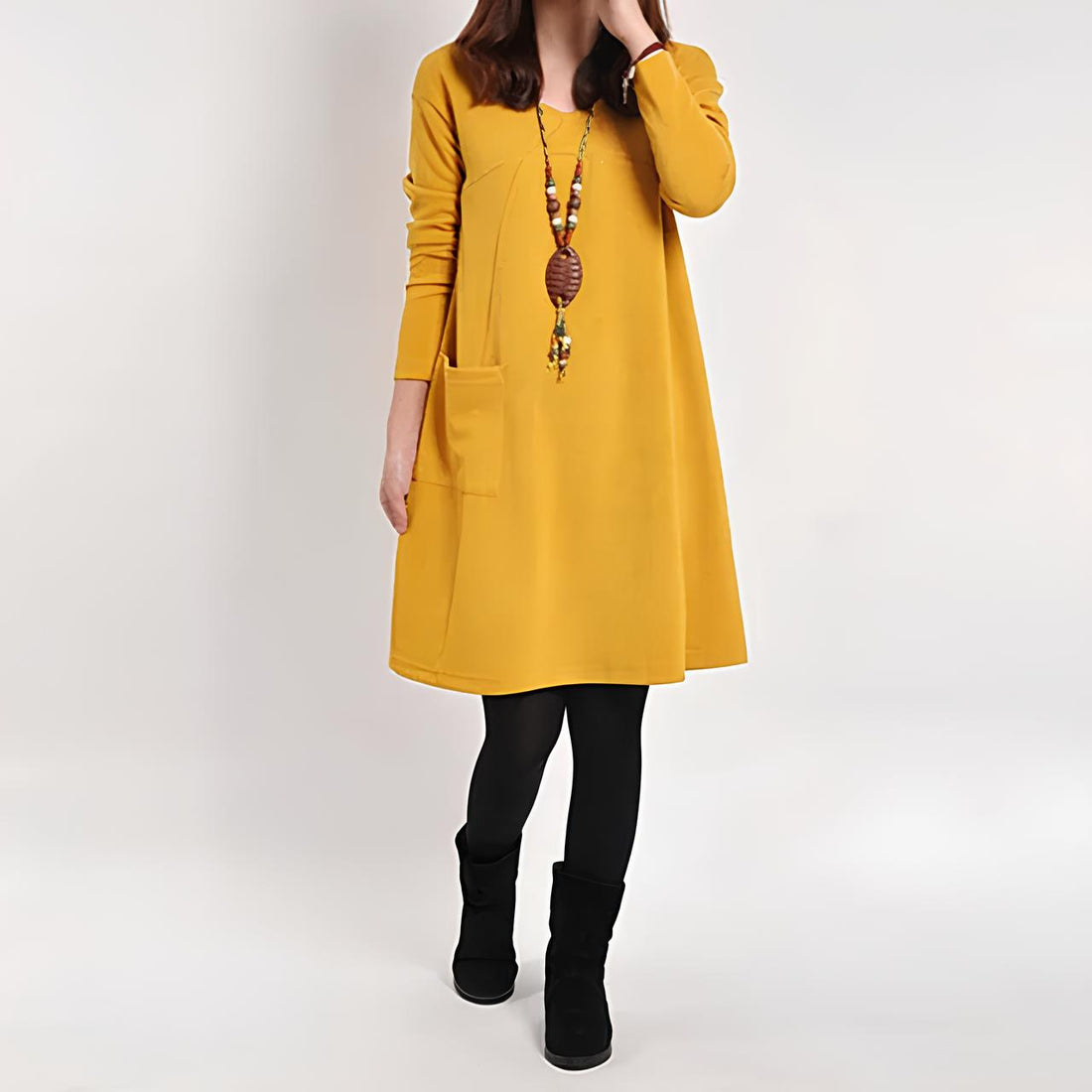 CLASSIC SWEATER DRESS