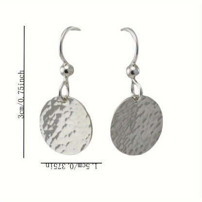 Modern Earrings with Gold-tone