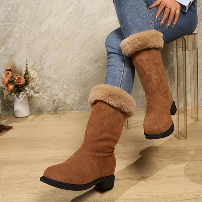 Timeless Tan Vegan Leather Ankle Boots with Platform