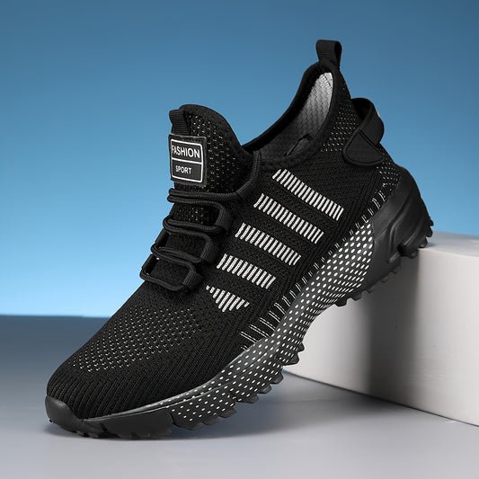 Men's Breathable Non-Slip Sneakers - Casual & Stylish Sneakers for Spring/Summer Outdoor Activities, Jogging & Park Workouts