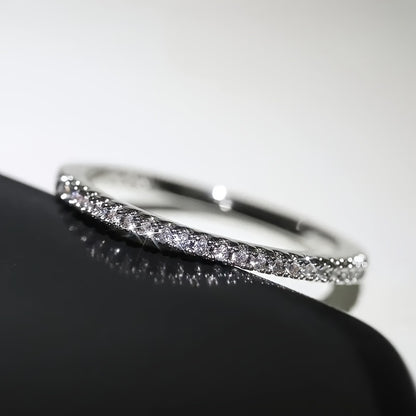 Modern Ring with Gold-tone