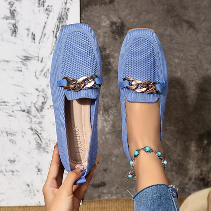 Timeless Knit Flats with Slip-On