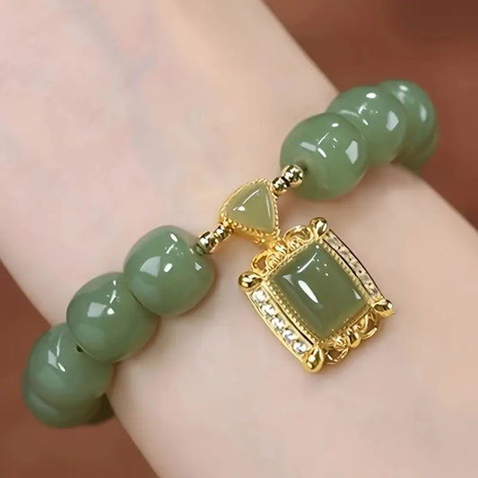 Boho Bracelet with Gold-tone