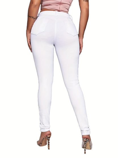 Timeless Cotton Pants with Zip
