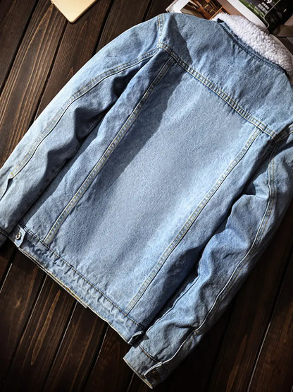 Fleece Polyester Cotton Long Sleeve Jacket