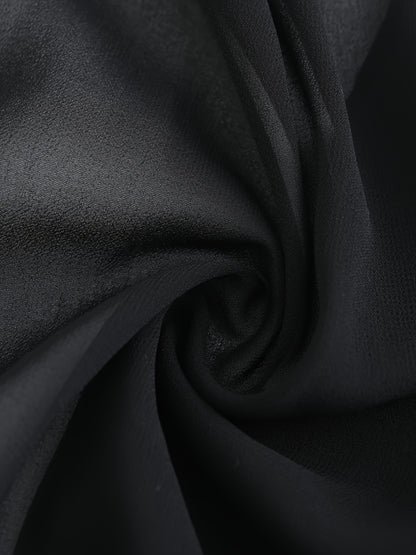 [Lightweight and Breathable] Elegant Shawl Wrap with Tie-Front Detail | Polyester | Lightweight and Breathable | Dress Accessory | Spring/Summer/Fall Events | Chic