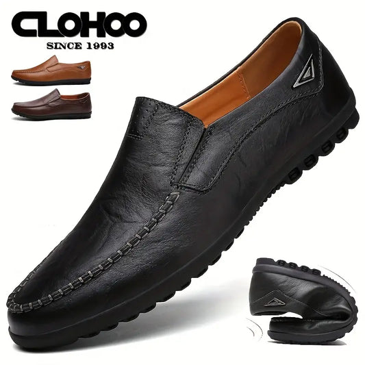 Vegan Leather Slip-Ons