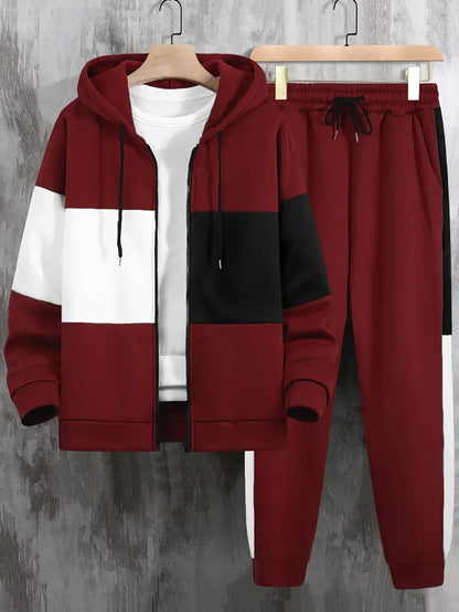 Polyester Knit Hooded Sweater