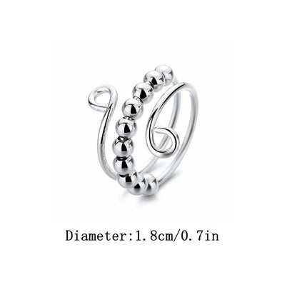 Modern Ring with Gold-tone