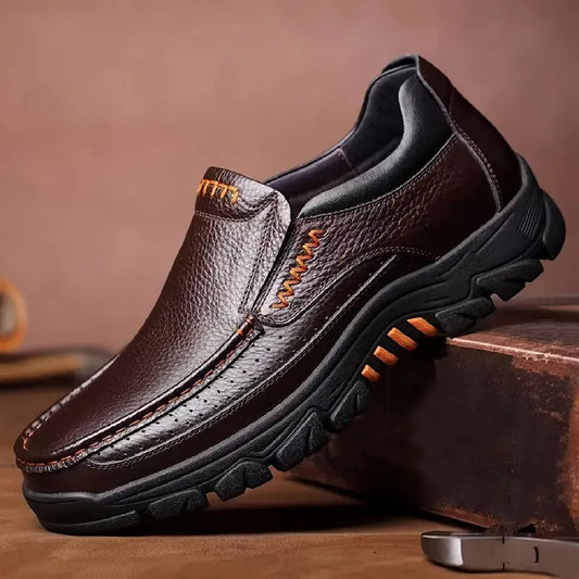 Vegan Leather Slip-Ons