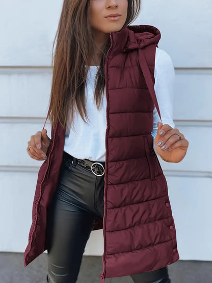 Long Hooded Jacket