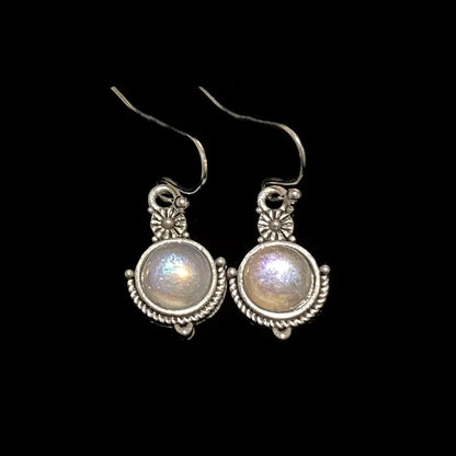 Vintage Earrings with Gold-tone
