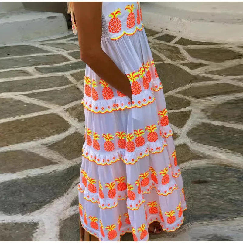 Color Blocking Lace