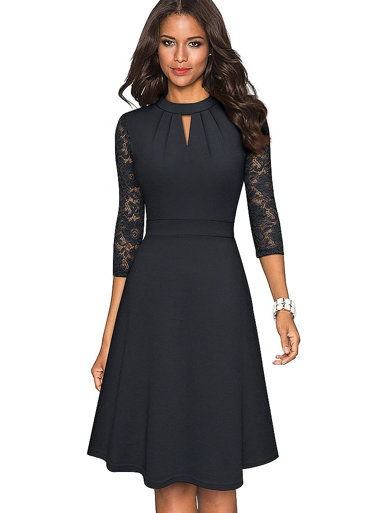 ELEGANT LACE DRESS