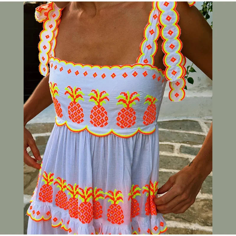 Color Blocking Lace