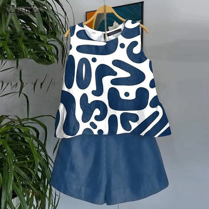ZANZEA Holiday Stitching