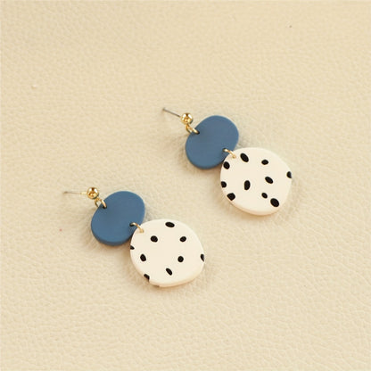 Timeless Earrings with Silver-tone