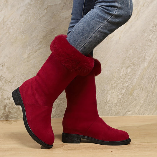 Timeless Tan Vegan Leather Ankle Boots with Platform