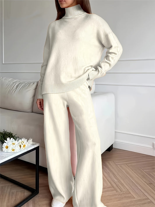 Soft Knit Sweater 2-Piece Set