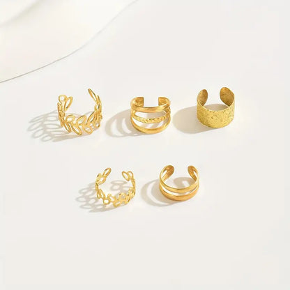 Modern Earrings with Polished finish