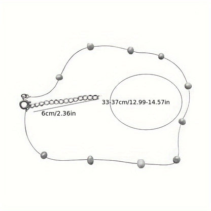 Modern Necklace with Polished finish