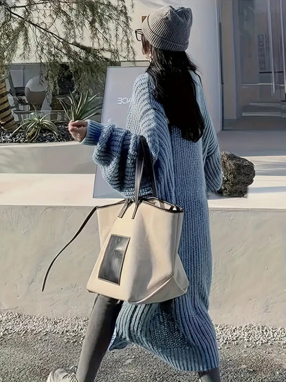 Long Knee-Length Coat