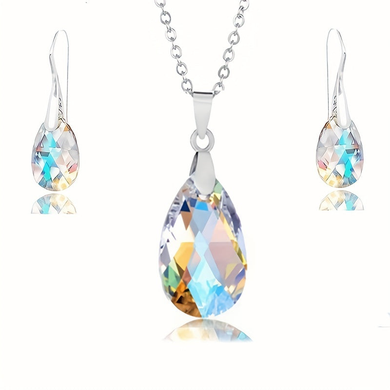 Modern Earrings with Gold-tone