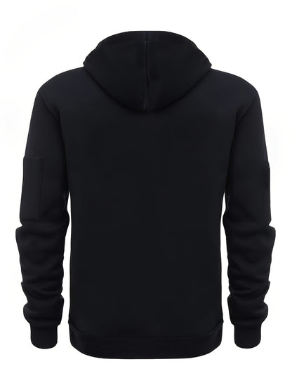 (Pearson OBM) European and American Fashion Casual Autumn and Winter Hat Sweater Zipper Long Sleeve Men's and Women's Same Style Sweatshirt Running Training Outdoor Warm Fitness Jacket