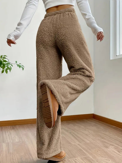Solid Fleece Sweater High