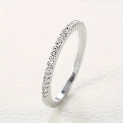 Modern Ring with Gold-tone