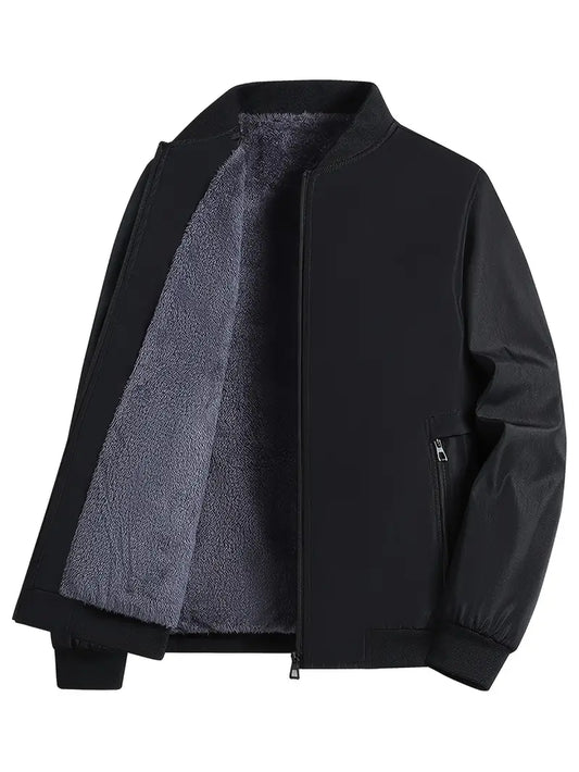 Fleece Polyester Zip Jacket