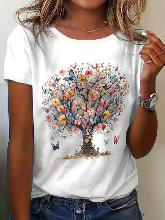 Floral Spandex Sweater Vintage