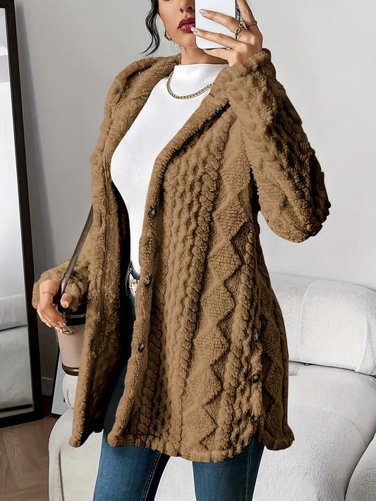 Long Hooded Coat