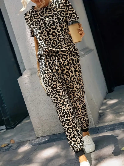 Leopard Knit Sweater