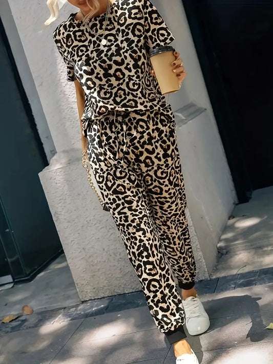Leopard Knit Sweater