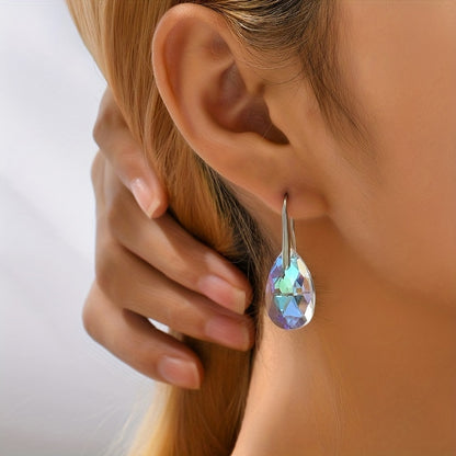 Modern Earrings with Gold-tone