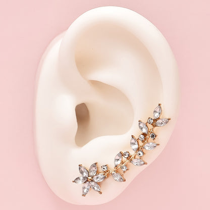 Boho Earrings with Gold-tone