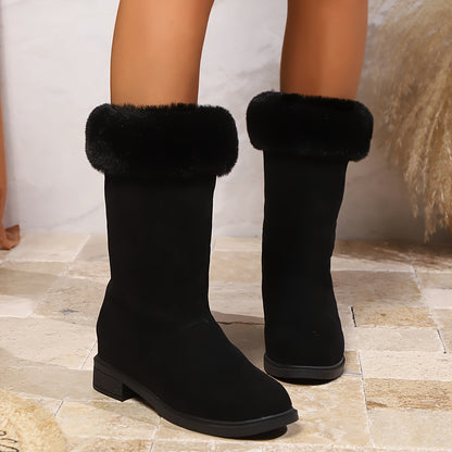 Timeless Tan Vegan Leather Ankle Boots with Platform