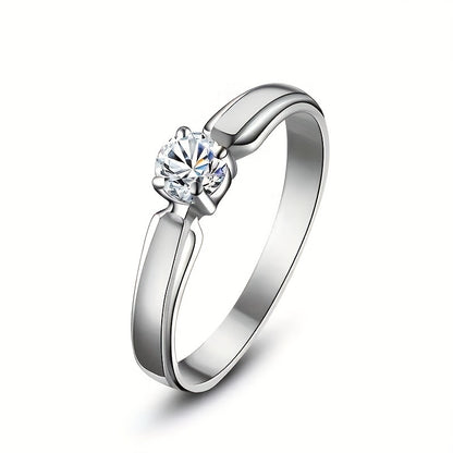 Modern Ring with Gold-tone