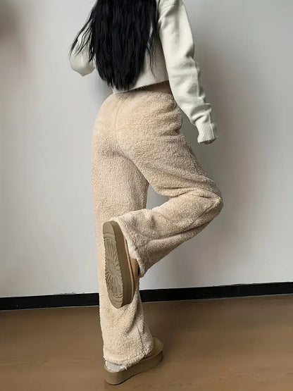 Solid Knit Sweater Solid High Waist