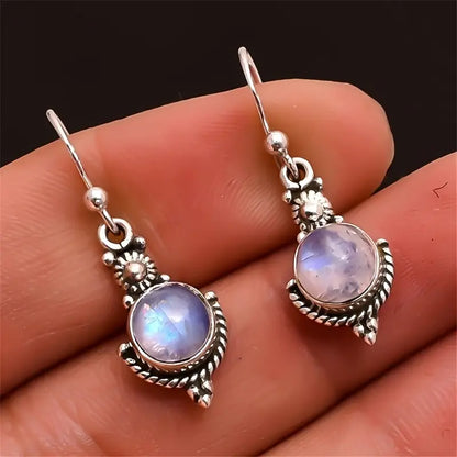 Vintage Earrings with Gold-tone
