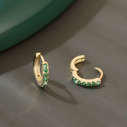 Boho Earrings with Gold-tone