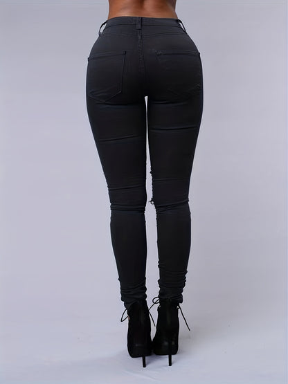 Timeless Cotton Pants with Zip