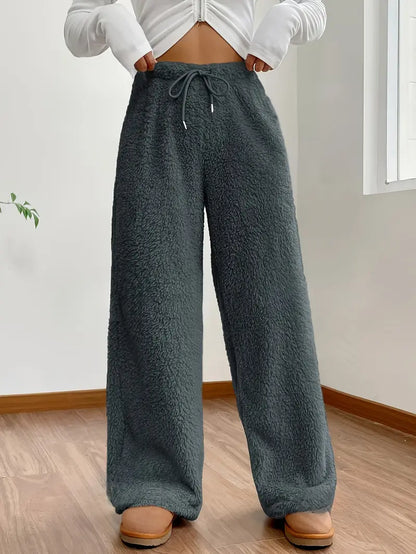 Solid Fleece Sweater High