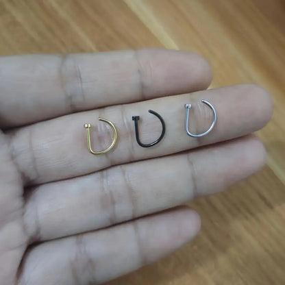 Modern Ring with Gold-tone