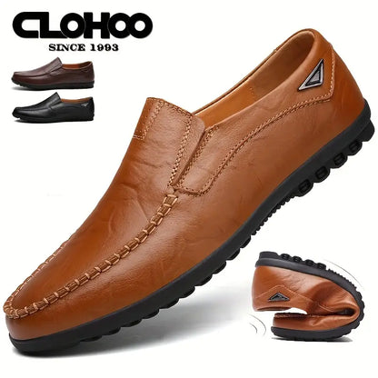 Vegan Leather Slip-Ons