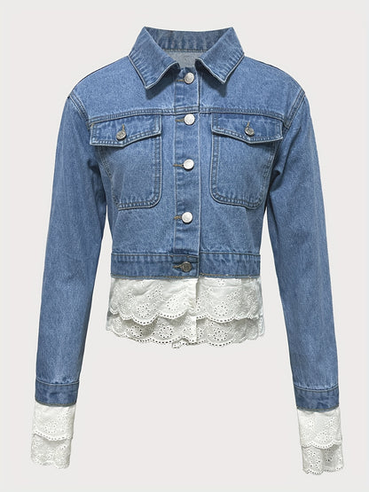 Timeless Blue Polyester Pants with Button