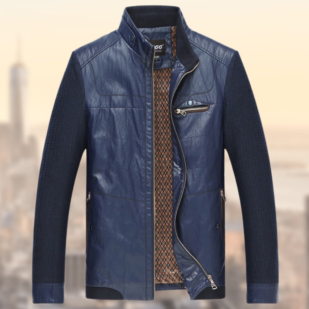 RETRO LEATHER JACKET